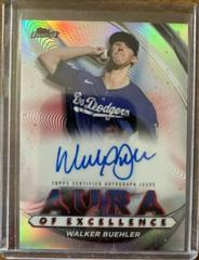 Walker Buehler Baseball Cards 2022 Topps Finest Aura of Excellence Autographs Prices