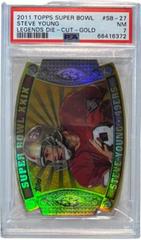 Steve Smith [Gold] #SB-43 Football Cards 2011 Topps Super Bowl Legends Die Cut Prices
