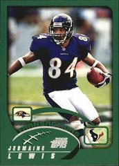 Jermaine Lewis Football Cards 2002 Topps Prices