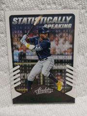 Randy Arozarena [Retail Green] #SS-6 Baseball Cards 2022 Panini Absolute Statistically Speaking Prices