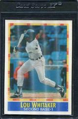 Lou Whitaker Baseball Cards 1990 Sportflics Prices