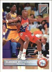 Clarence Weatherspoon #P49 Basketball Cards 1992 Upper Deck McDonald's Prices