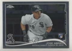 Jose Abreu Baseball Cards 2014 Topps Chrome Update Prices