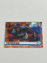Julio Teheran [Orange Refractor] #118 Baseball Cards 2019 Topps Chrome Sapphire Prices