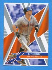 David Wright #62 Baseball Cards 2008 Upper Deck X Prices