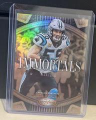 Luke Kuechly [Bronze] #I-10 Football Cards 2023 Panini Certified Immortals Prices