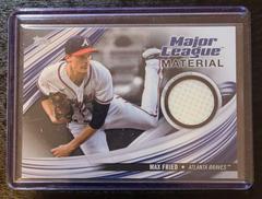 Max Fried [Black] #MLM-MF Baseball Cards 2023 Topps Series 1 Major League Material Relics Prices
