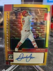 Juan Yepez [Gold] Baseball Cards 2022 Panini Donruss Optic Signature Series Prices
