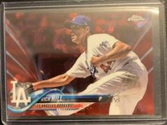 Rich Hill [Red] Baseball Cards 2018 Topps Chrome Sapphire Prices