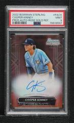 Cooper Kinney [Rose Gold] #PA-CK Baseball Cards 2022 Bowman Sterling Prospect Autographs Prices