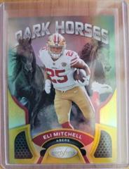 Eli Mitchell [Gold] Football Cards 2022 Panini Certified Dark Horses Prices
