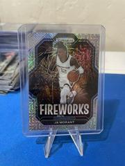 Ja Morant [Mojo] #7 Basketball Cards 2022 Panini Prizm Fireworks Prices