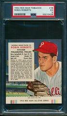Robin Roberts Baseball Cards 1954 Red Man Tobacco Prices