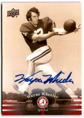 Wayne Wheeler [Autograph] #17 Football Cards 2012 Upper Deck University of Alabama Prices