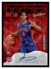 Jalen Duren [Red] Basketball Cards 2022 Panini Hoops Hot Signatures Rookies Prices