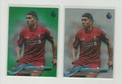 Roberto Firmino [Green Refractor] #25 Soccer Cards 2018 Topps Chrome Premier League Prices