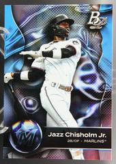 Jazz Chisholm Jr. [Red Platinum Bar] #87 Baseball Cards 2023 Bowman Platinum Prices