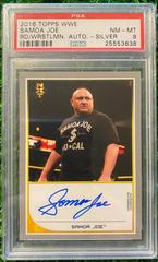 Samoa Joe [Silver] Wrestling Cards 2016 Topps WWE Road to Wrestlemania Autographs Prices