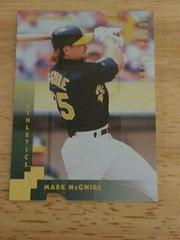 Mark McGwire #12 Baseball Cards 1997 Panini Donruss Prices