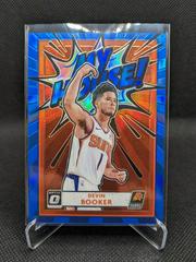 Devin Booker [Blue] #15 Basketball Cards 2020 Panini Donruss Optic My House Prices
