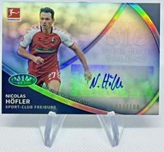 Nicolas Hofler #TT-NH Soccer Cards 2021 Topps Tier One Bundesliga Talent Autographs Prices