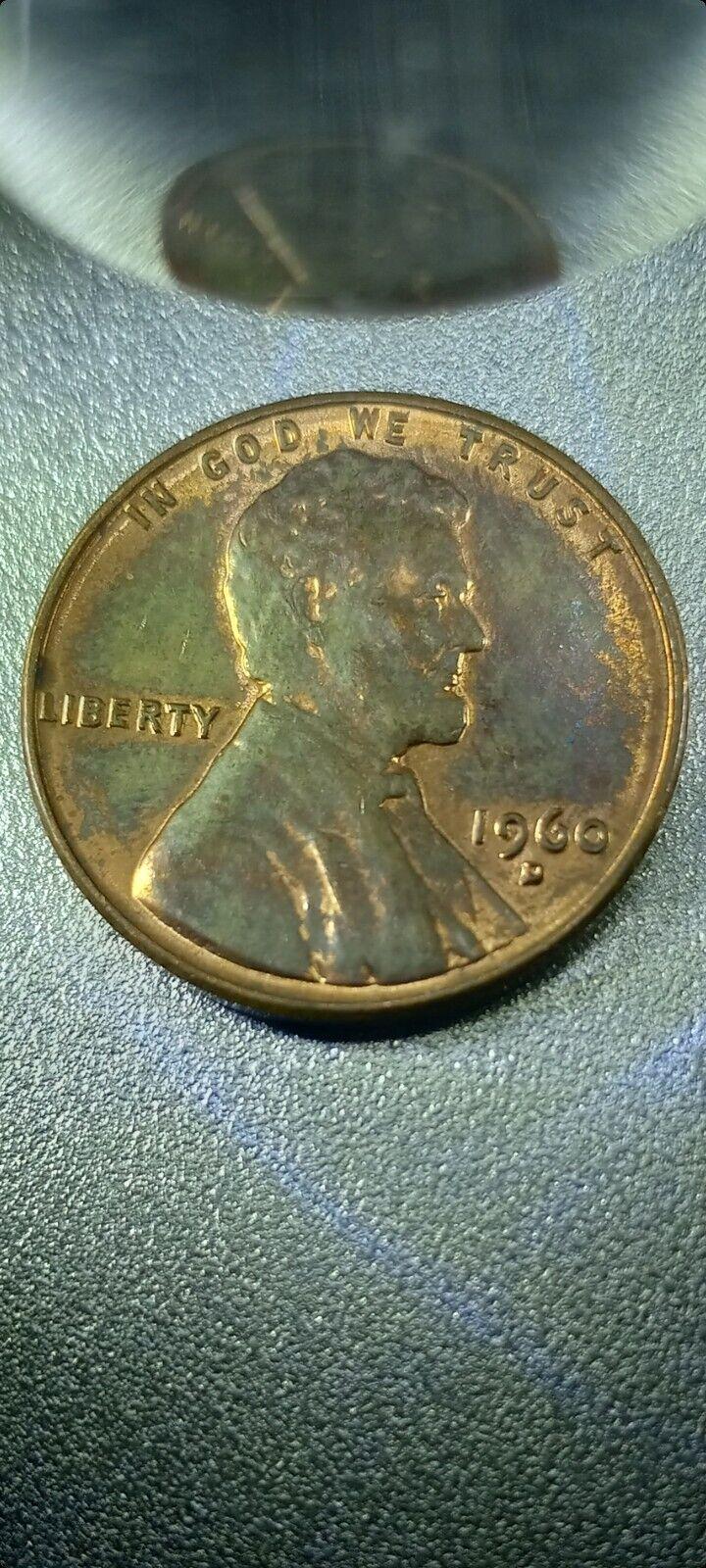 1960 [SMALL DATE DOUBLE DIE] Coins Lincoln Memorial Penny