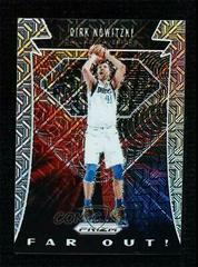 Dirk Nowitzki [Mojo Prizm] #14 Basketball Cards 2019 Panini Prizm Far Out Prices