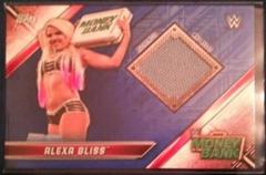 Alexa Bliss [Blue] Wrestling Cards 2019 Topps WWE RAW Mat Relics Prices