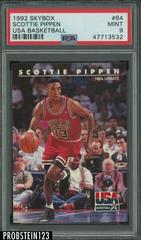 Scottie Pippen #64 Basketball Cards 1992 Skybox USA Prices