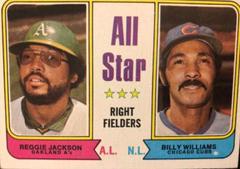 All Star Right Fielders [R. Jackson, B. Williams] #338 Baseball Cards 1974 Topps Prices