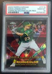 Shea Langeliers [Red] Baseball Cards 2023 Topps Chrome in Technicolor Prices
