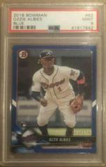 Ozzie Albies [Blue] #62 Baseball Cards 2018 Bowman Prices