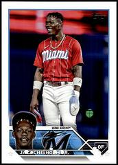 Jazz Chisholm Jr. Baseball Cards 2023 Topps Oversize Cards Flagship Collection Prices