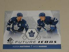 Auston Matthews, Mitch Marner #FI-28 Hockey Cards 2022 SP Authentic Future Icons Prices