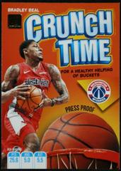 Bradley Beal [Press Proof] Basketball Cards 2019 Panini Donruss Crunch Time Prices