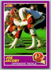 Joe Jacoby #413S Football Cards 1989 Panini Score Supplemental Prices
