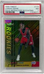 Lamar Odom [Gold Refractor w/ Coating] Basketball Cards 1999 Finest Prices