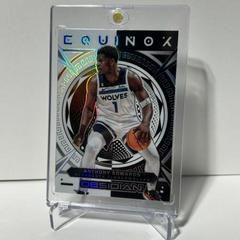 Anthony Edwards #26 Basketball Cards 2022 Panini Obsidian Equinox Prices