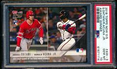 Ronald Acuna Jr., Shohei Ohtani [Rookie of the Year Award Recipients] #RCB-1 Baseball Cards 2018 Topps Now Prices