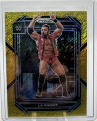 LA Knight [Gold Shimmer] #120 Wrestling Cards 2023 Panini Prizm WWE Prices