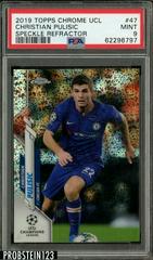 Christian Pulisic [Speckle Refractor] #47 Soccer Cards 2019 Topps Chrome UEFA Champions League Prices