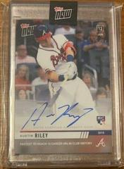 Austin Riley [Autograph] #368A Baseball Cards 2019 Topps Now Prices
