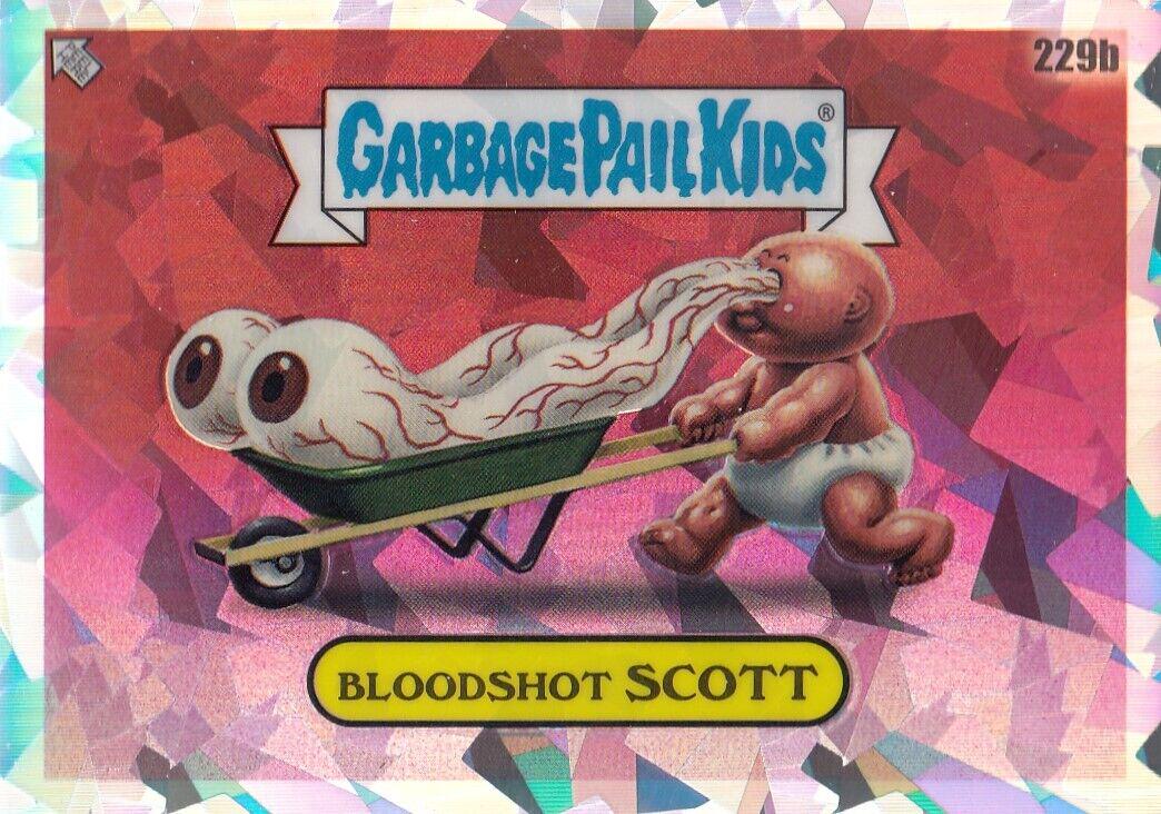 Bloodshot SCOTT [Atomic] #229b 2023 Garbage Pail Kids Chrome