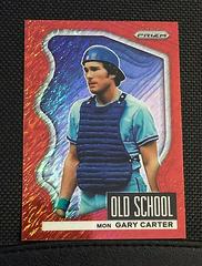 Gary Carter [Red Shimmer Prizm] Baseball Cards 2022 Panini Prizm Old School Prices