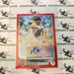 Nestor Cortes [Red] #AC-NCO Baseball Cards 2022 Topps Chrome Update Autographs Prices