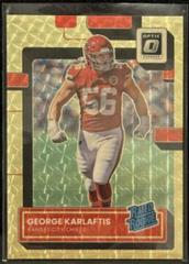 George Karlaftis [Gold] #256 Football Cards 2022 Panini Donruss Optic Prices
