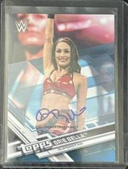 Brie Bella [Blue Autograph] Wrestling Cards 2017 Topps WWE Then Now Forever Prices
