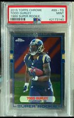 Todd Gurley Football Cards 2015 Topps Chrome 1989 Super Rookie Prices