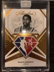 Magic Johnson [Bronze] #111 Basketball Cards 2021 Panini Flawless Prices