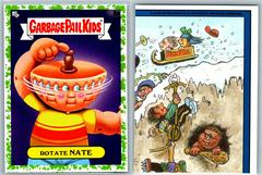 Rotate Nate [Green] #8a Garbage Pail Kids at Play Prices